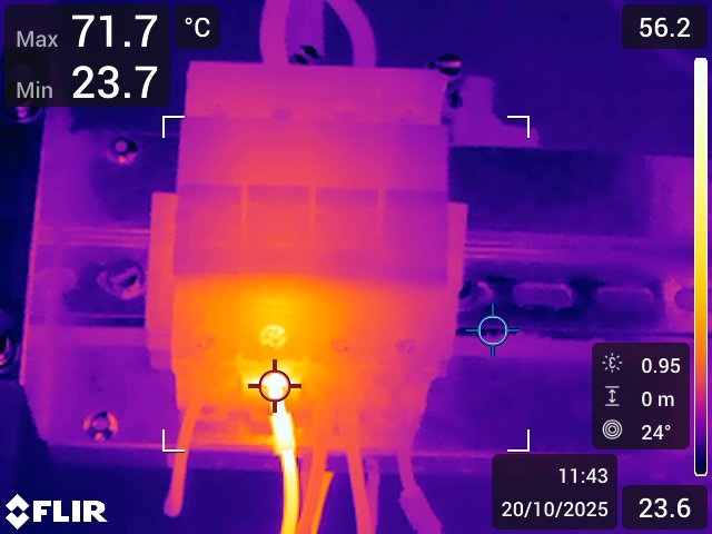 3 phase mcb overheating